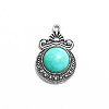 Tibetan Style Zinc Alloy Pendants FIND-TAC0011-123E-1