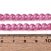 Acrylic Imitation Cat Eye Beads Strands OACR-Q197-01A-13-4