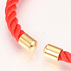 Nylon Cord Bracelet Making MAK-S058-02G-3