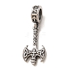 Viking 316 Surgical Stainless Steel European Dangle Charms SA-CBA7555-10AS-1