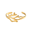 304 Stainless Steel Cuff Bangles STAS-OY009-17G-1