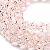 Transparent Glass Beads Strands EGLA-A039-T4mm-D26-3