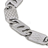 304 Stainless Steel Mariner Link Chain Bracelets BJEW-B078-54P-01-2