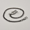 Alloy Clip Pocket Watch Chain FIND-WH0018-22B-1