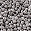 6/0 Opaque Baking Paint Glass Seed Beads SEED-M012-02A-17-3
