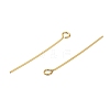 Brass Eye Pins KK-H502-02D-G-2