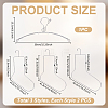 7Pcs 4 Styles Stainless Steel Sock Stretchers AJEW-UN0003-38B-3