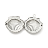 304 Stainless Steel Diffuser Locket Pendants STAS-K002-04P-3