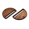 Walnut Wood Pendants WOOD-S054-44-3