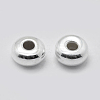 925 Sterling Silver Spacer Beads STER-K171-38S-01-3