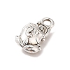 Tibetan Style Alloy Charms TIBE-Q090-07AS-2
