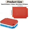 60 Sheets 3 Colors Plastic Playing Board Game Card Separator FIND-CP0002-77A-2