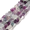 Raw Rough Natural Fluorite Beads Strands G-I283-G02-01-1