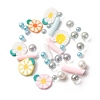 Handmade Polymer Clay Cabochons and Plastic Beads for DIY Jewelry Making Findings CLAY-B007-04J-2