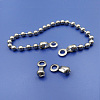 304 Stainless Steel Ball Chain Connectors STAS-WH0014-28D-P-3