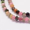 Natural Tourmaline Beads Strands G-F460-14-3