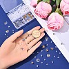 Plastic/Brass Ear Nuts FIND-YW0007-22-5