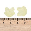 Frosted Transparent Acrylic Beads OACR-P029-18B-03-4