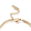 304 Stainless Steel Multi-strand Bracelets STAS-D152-04G-3