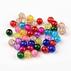 Mixed Crackle Glass Beads X-CCG-Q001-10mm-M-3