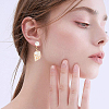 304 Stainless Steel Stud Earring Findings EJEW-SP0001-17B-5