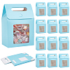 Paper Gift Storage Boxes with Visible Window CON-WH0110-003B-01-1