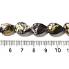 Natural Yellow Turquoise(Jasper) Beads Strands G-I377-A14-5