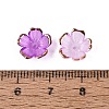 Plastic Bead Caps KY-Q005-04A-07-4