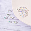 20Pcs Transparent Spray Painted Glass Charms GLAA-YW0001-03A-5