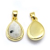 Natural Rainbow Moonstone Pendants G-O176J-08G-2