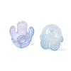 Transparent Acrylic Beads Caps OACR-B022-01H-2