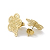 304 Stainless Steel Stud Earrings Finding X-STAS-C061-02G-2