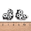 Halloween Theme Alloy and Enamel Pendants ENAM-T021-31C-01P-3