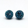 Polymer Clay Rhinestone Beads RB-A053-4mm-06-1