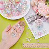 320Pcs 16 Colors Transparent Acrylic Beads TACR-AR0001-31-3