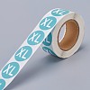 Paper Self-Adhesive Clothing Size Labels DIY-A006-B04-3
