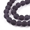 Transparent Glass Beads Strands GLAA-T032-T8mm-MD03-3