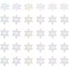 30Pcs 6 Colors Acrylic Ear Nuts FIND-HS0002-43-1