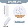 1 Strand Natural White Jade Beads Strands G-PA0002-23-2