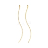 Brass Earring Findings KK-A274-17E-G-1