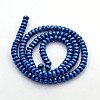 Electroplate Non-magnetic Synthetic Hematite Beads Strands G-J208D-07-2