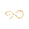 Brass Open Jump Rings KK-G604-08G-18-2