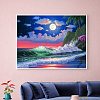 Sea with Moon DIY Diamond Painting Kits PW-WG55160-01-5