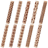 10Pcs 10 Styles Wood Rolling Pin AJEW-GF0014-29-7