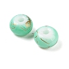 Opaque Spray Painted Glass Beads X1-GLAA-G118-01I-2