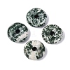 Natural Green Spot Jasper Pendants G-Q601-30B-05-1