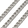 304 Stainless Steel Curb Chains CHS-A016-44P-A-1