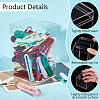 Transparent Acrylic Packaging Boxes CON-WH0106-21-4