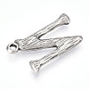 304 Stainless Steel Pendants STAS-N117-01P-N-2