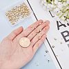 200Pcs 3 Style Brass Beads KK-FH0003-17-4